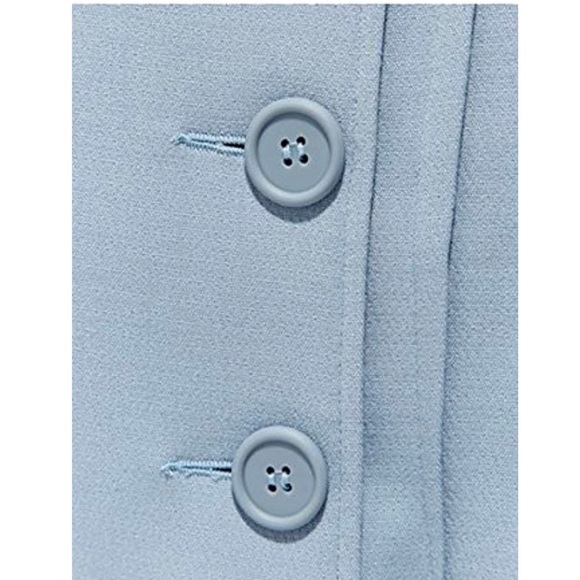 NWT Blue Trenchcoat - Picture 9 of 12